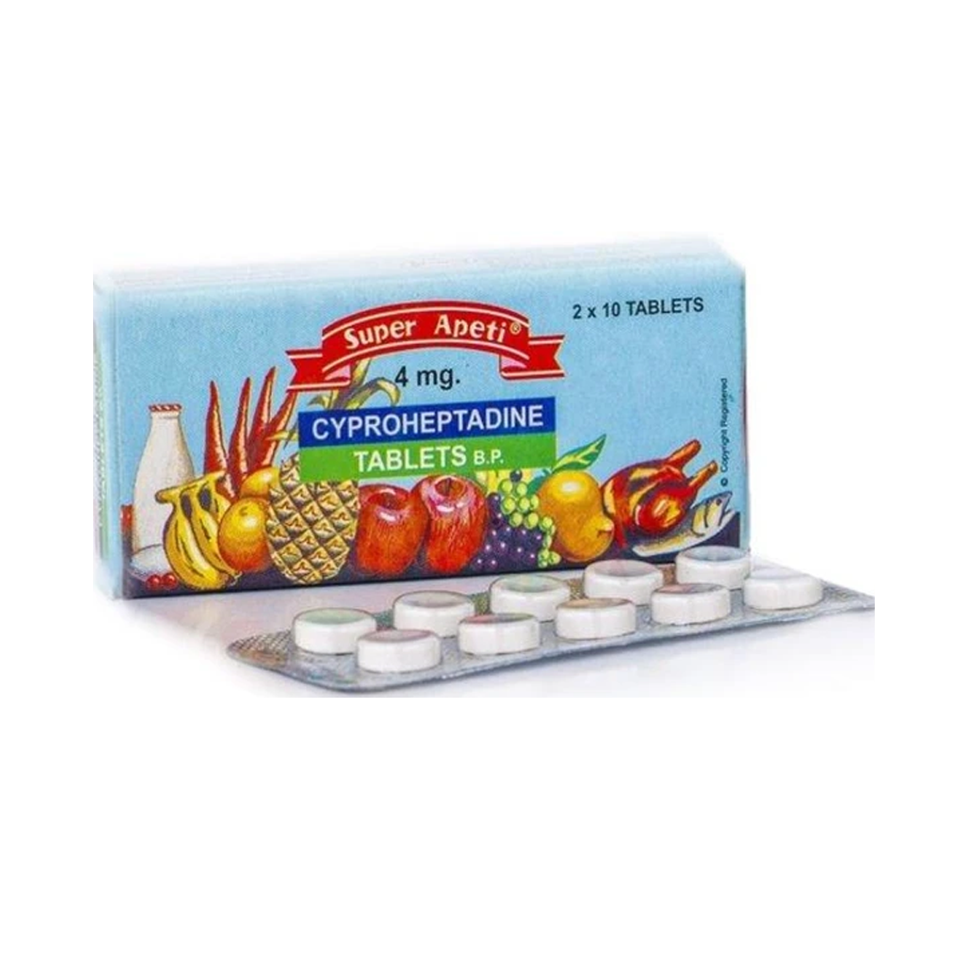 Super Apeti Tablets 4mg | Cyproheptadine for Appetite Boost Kenya