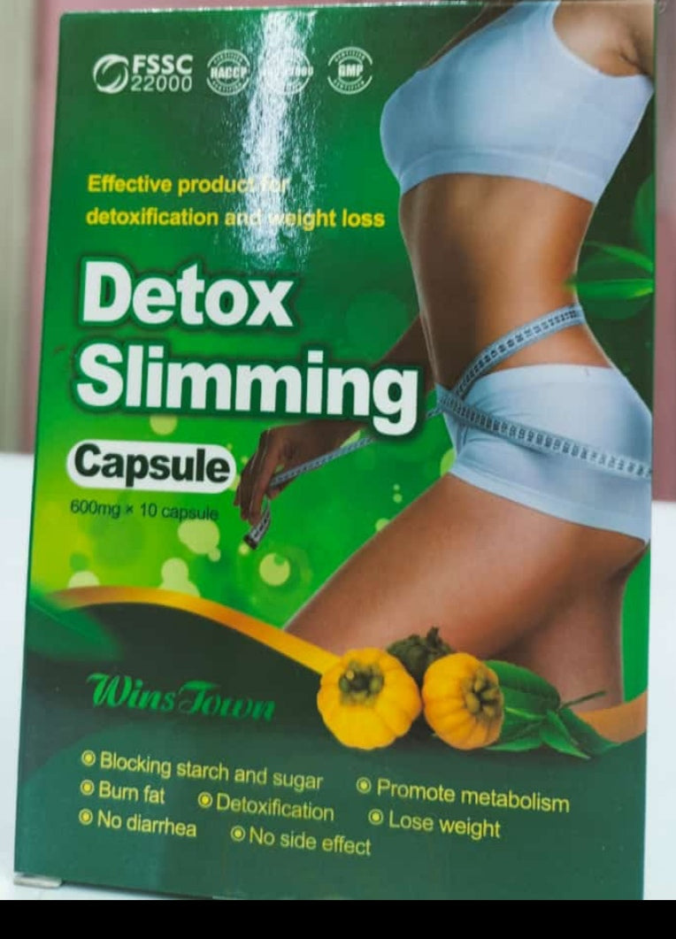 Detox Slimming Capsules – Fast Weight Loss & Body Cleanse