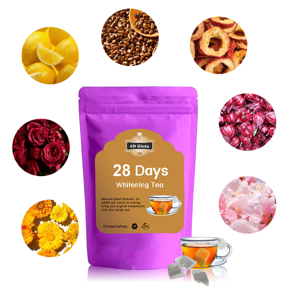5D Gluta 28 Days Detox Tea – Slimming & Skin Glow | Platinum Store Kenya