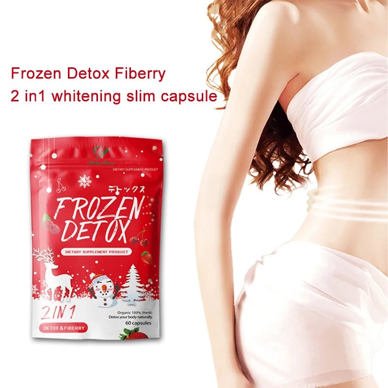 Frozen Detox Capsules | Natural Colon Cleanse & Weight Loss Support