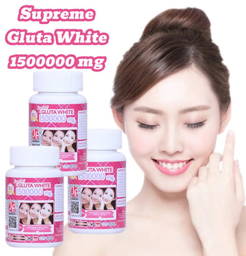 
Skin brightening supplements with antioxidants and collagen