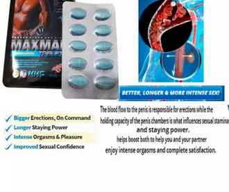 MaxmaN Original Blue for Men – Male Enhancement Pills