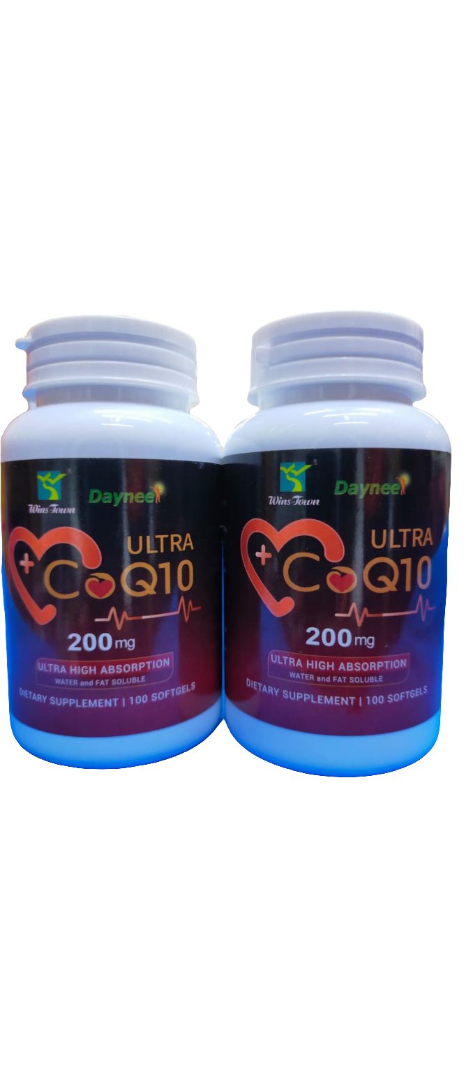 Ultra CoQ10 200mg - High Absorption Coenzyme Q10 Softgels for Heart Health, Energy, and Antioxidant Support