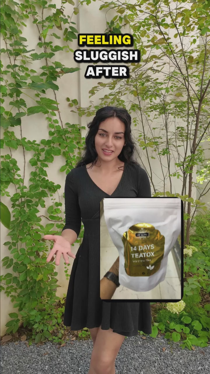 Detox tea bag steeping in hot water – Platinum Store