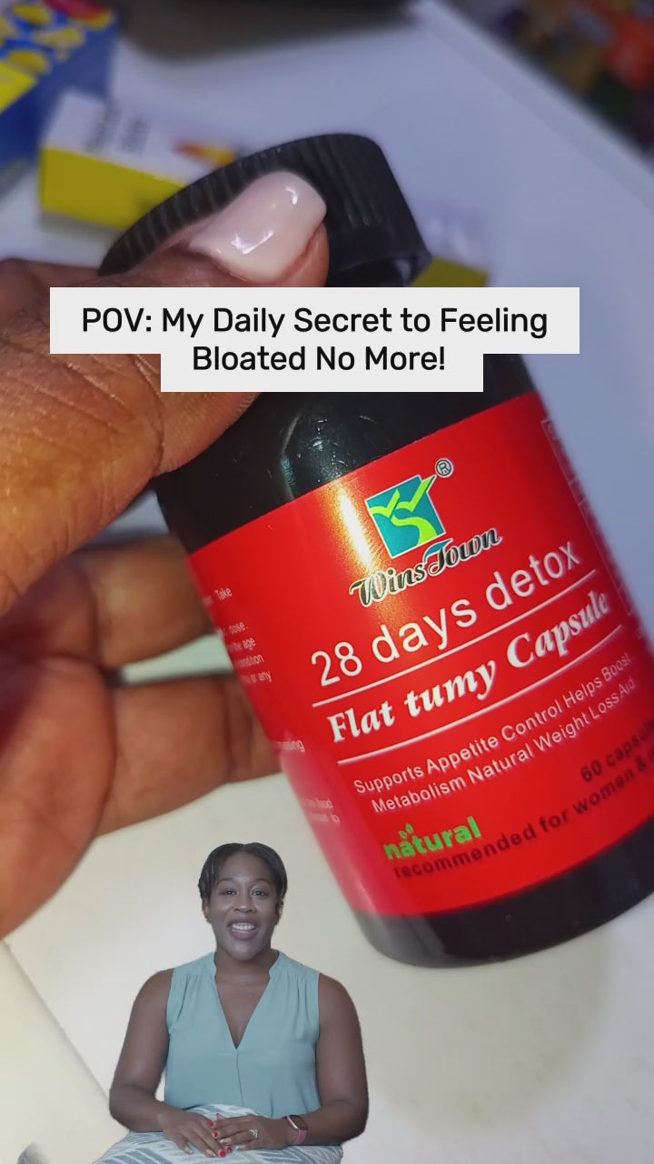 28 Days Detox Flat Tummy Capsules – Platinum Store Kenya