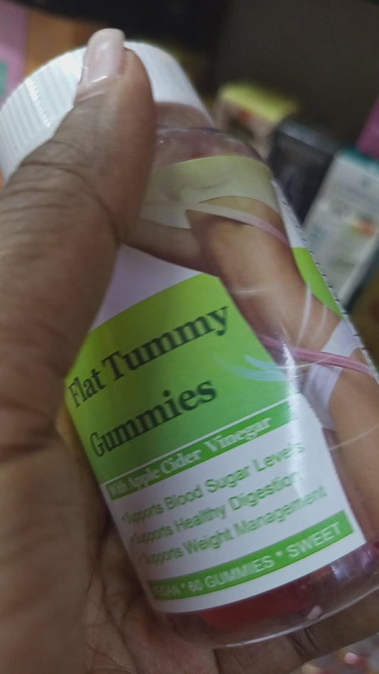 Flat Tummy Gummies | Bloat Relief & Slim Waist Support – Tasty Digestive Aid