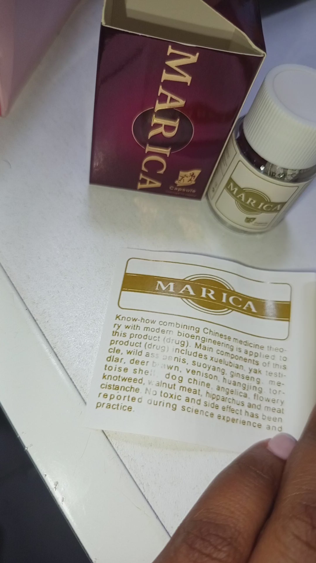 
Marica Capsules 100mg for men in Kenya – natural herbal erectile dysfunction solution


