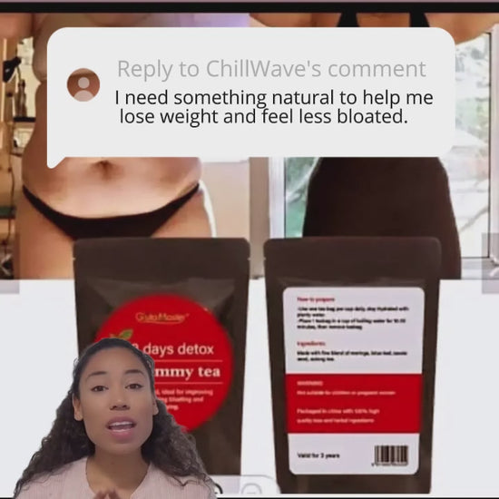 28 Days Detox Flat Tummy Tea – Natural bloating relief