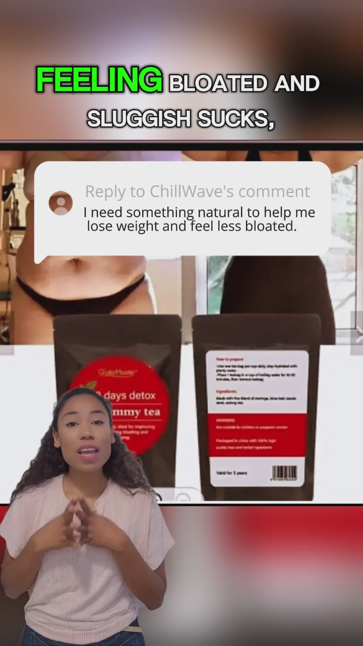 28 Days Detox Flat Tummy Tea – Natural bloating relief