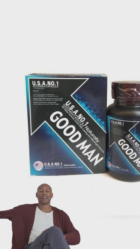 Good Man Capsules for men in Kenya – herbal performance enhancer and stamina booster