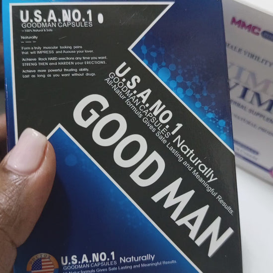 Good Man Capsules for men in Kenya – herbal performance enhancer and stamina booster