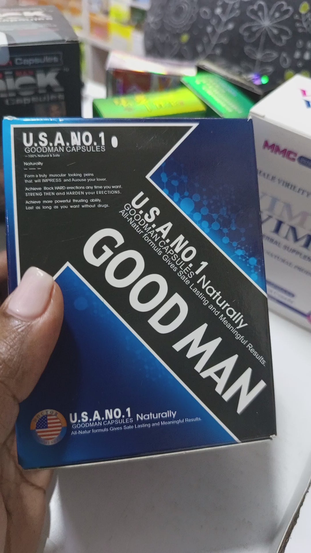 Good Man Capsules for men in Kenya – herbal performance enhancer and stamina booster