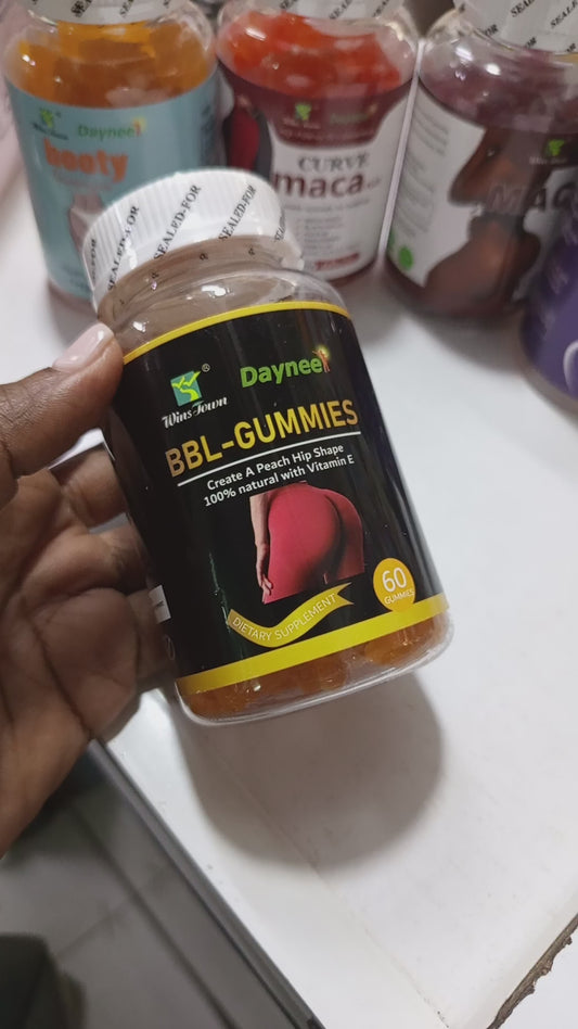 BBL-Gummies for Bigger Hips & Smooth Buttocks