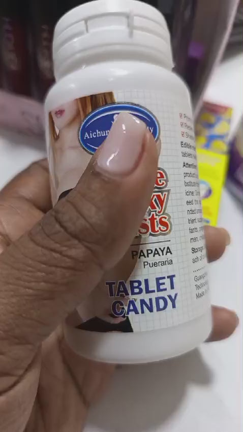 Aichun Beauty Create Sexy Breast Enhancer Papaya Tablet Pills Candy 60's