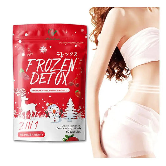 Frozen Detox Capsules | Natural Colon Cleanse & Weight Loss Support