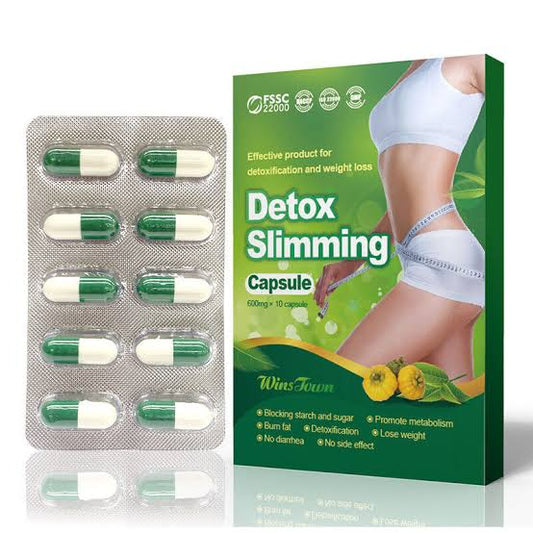 Detox Slimming Capsules – Fast Weight Loss & Body Cleanse