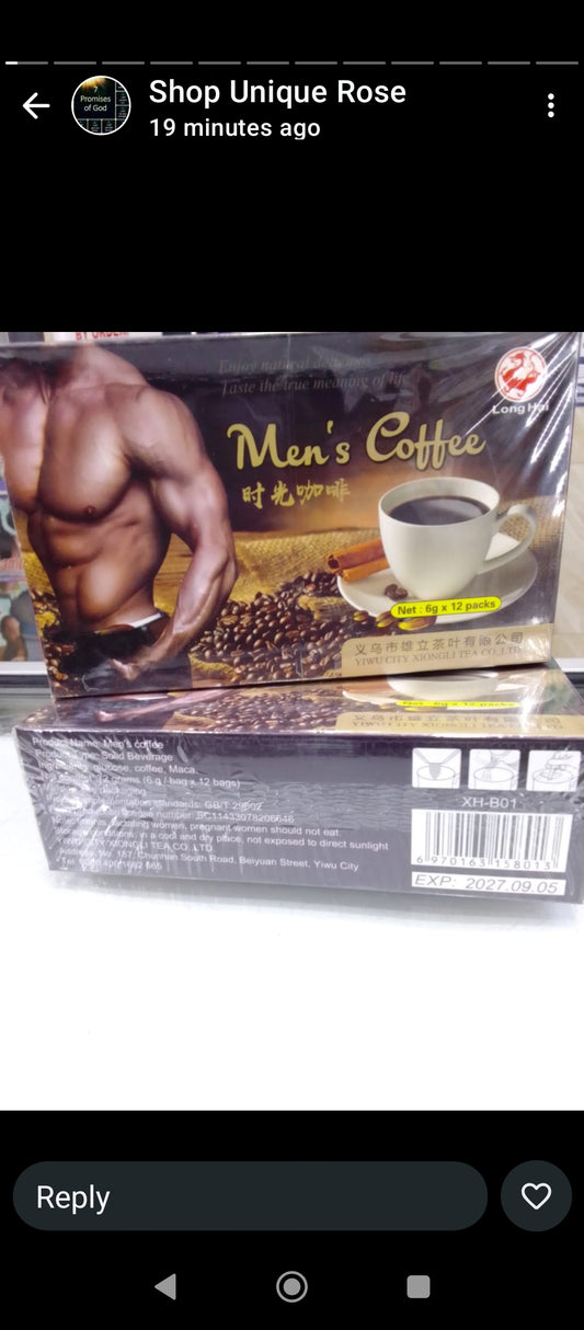 Buy Long Hai Men Coffee – 20 Sachets | Platinum Store Kenya