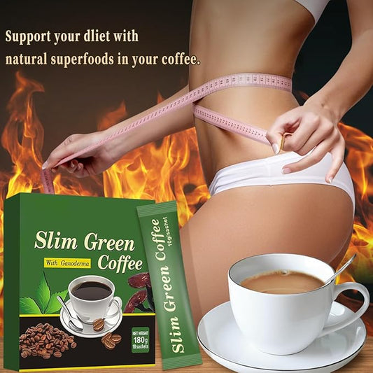 Slim Green Coffee Extract Powder – Natural Weight Loss & Metabolism Booster