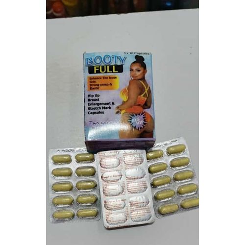 Booty Full butt and hip enhancement capsules, Booty Full natural enlargement pills Kenya, Fast hip growth supplement