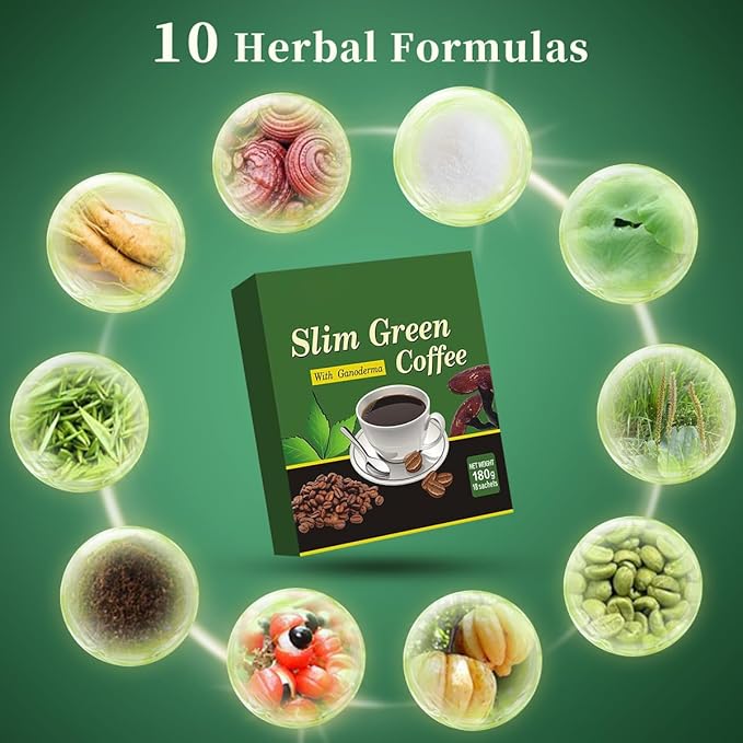 Slim Green Coffee Extract Powder – Natural Weight Loss & Metabolism Booster