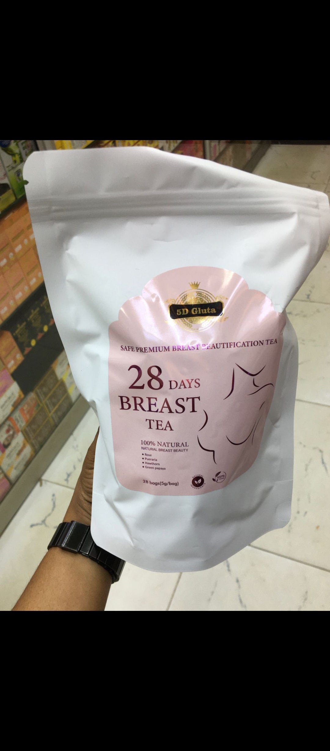 28-Day Breast Enhancement Tea in Kenya | Platinum Store – Natural & Effective