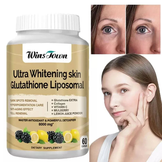 Ultra Whitening Liposomal Glutathione 2000mg – High Strength Skin Brightening Antioxidant