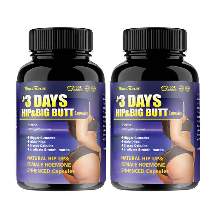 3 Days Hip and Butt Enlargement Herbal Capsules for curves and body shaping in Kenya – 600mg
