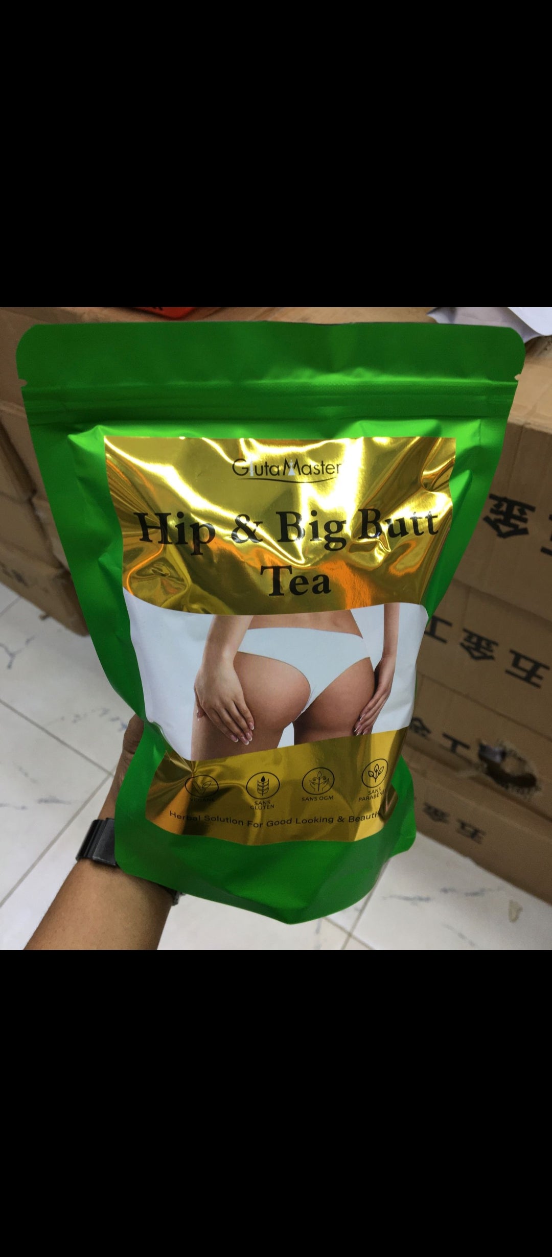 Gluta Master Hip & Big Butt Tea – Natural Curve Enhancement | Platinum Store