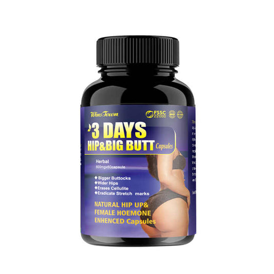 3 Days Hip and Butt Enlargement Herbal Capsules for curves and body shaping in Kenya – 600mg
