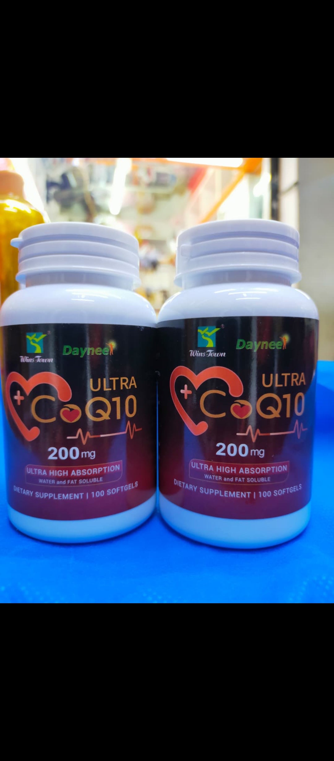 Ultra CoQ10 200mg Softgels – High Absorption Coenzyme Q10 for Heart Health & Energy
